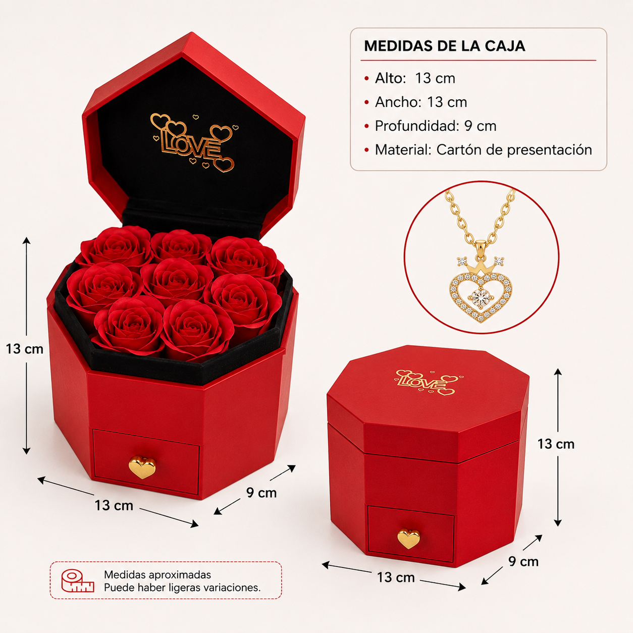 Caje de Rosas 3